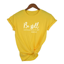 Load image into Gallery viewer, Psalm 46:10 Tshirt
