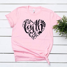 Load image into Gallery viewer, Faith in Heart Tshirt
