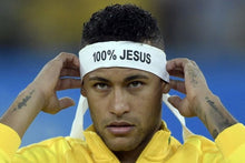 Load image into Gallery viewer, 100% Jesus Athletic Tied Sportsband

