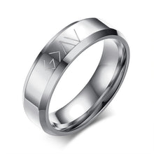 Load image into Gallery viewer, Stainless Steel God Is Greater Than The Highs and Lows Wedding Band 6MM
