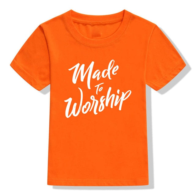 Made To Worship Children's Tshirt