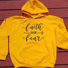 Load image into Gallery viewer, Faith Over Fear Hoodie
