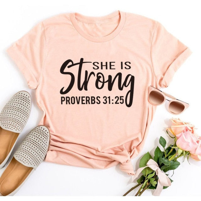 Proverbs 31:25 Strength Tshirt