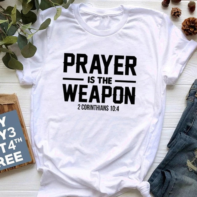 Defeat our Adversaries with Prayer Tshirt