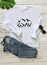 Load image into Gallery viewer, God Is Greater Than My Highs And Lows Sweatshirt
