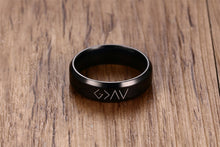 Load image into Gallery viewer, Stainless Steel God Is Greater Than The Highs and Lows Wedding Band 6MM
