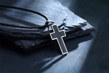 Load image into Gallery viewer, Carbon Fiber Stainless Steel Rope Necklace
