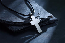 Load image into Gallery viewer, Carbon Fiber Stainless Steel Rope Necklace
