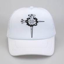 Load image into Gallery viewer, Camo 3 Nails Cross Snapback
