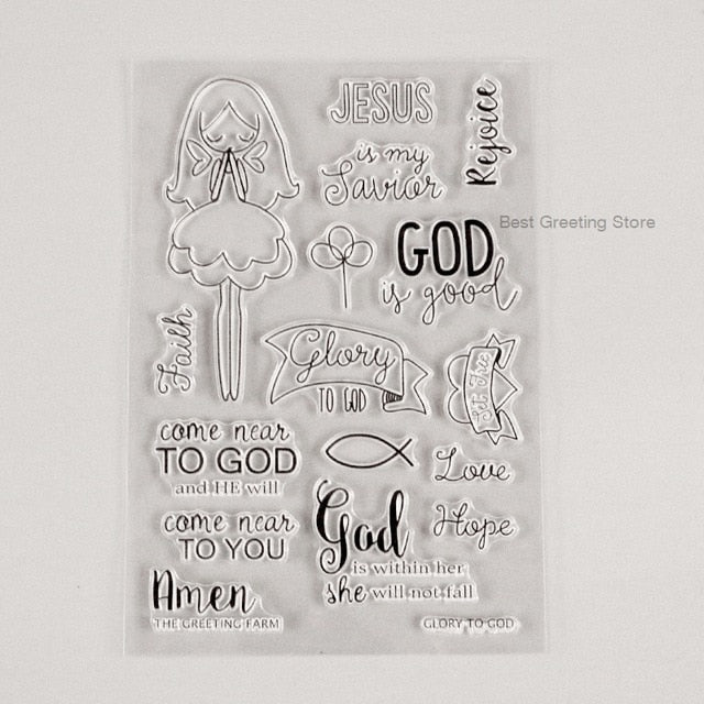 God is Within Her, She Will Not Fail Stamp Collection