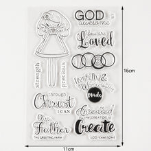 Load image into Gallery viewer, God is Awesome, You Are Loved Stamp Collection
