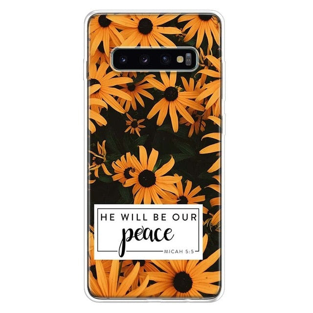 He Will Be Our Peace Samsung Galaxy Phone Case