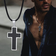 Load image into Gallery viewer, Carbon Fiber Stainless Steel Rope Necklace
