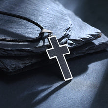 Load image into Gallery viewer, Carbon Fiber Stainless Steel Rope Necklace
