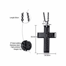 Load image into Gallery viewer, Carbon Fiber Stainless Steel Rope Necklace
