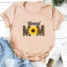 Load image into Gallery viewer, Blessed Mom Summer Tshirt
