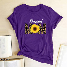 Load image into Gallery viewer, Blessed Mom Summer Tshirt
