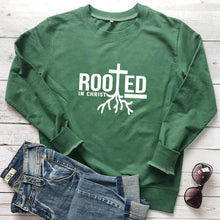 Load image into Gallery viewer, Rooted in Christ Tree of Life Sweatshirt
