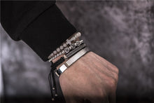 Load image into Gallery viewer, Padre Nuestro (Our Father) Stainless Steel King Chain
