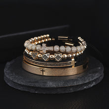 Load image into Gallery viewer, Padre Nuestro (Our Father) Stainless Steel King Chain
