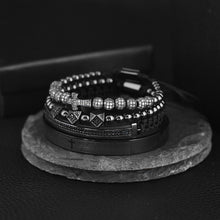 Load image into Gallery viewer, Padre Nuestro (Our Father) Stainless Steel King Chain
