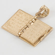 Load image into Gallery viewer, 18K Gold Plated Lord&#39;s Prayer Holy Bible Chain Necklace
