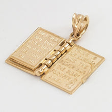 Load image into Gallery viewer, 18K Gold Plated Lord&#39;s Prayer Holy Bible Chain Necklace
