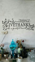 Load image into Gallery viewer, 1 Thessalonians 5:18 Wall Vinyl
