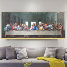 Load image into Gallery viewer, The Last Supper Vivid Cloth Fabric Unframed Poster
