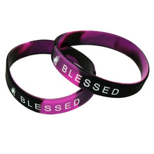 Load image into Gallery viewer, Blessed Silicone Bracelet
