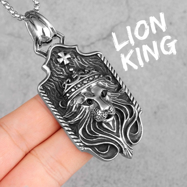 Behold, Lion King of Judah Stainless Steel Chain