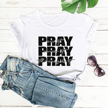 Load image into Gallery viewer, Pray Pray Pray Tshirt
