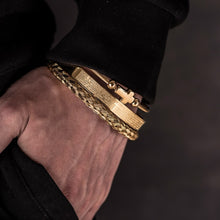 Load image into Gallery viewer, Padre Nuestro (Our Father) Stainless Steel Bracelet Set
