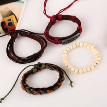 Load image into Gallery viewer, Boho Believe Woven Bracelet Set
