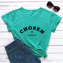Load image into Gallery viewer, 1 Peter 2:9 Chosen In Christ Tshirt
