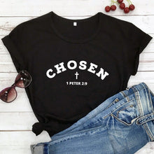 Load image into Gallery viewer, 1 Peter 2:9 Chosen In Christ Tshirt

