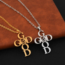 Load image into Gallery viewer, God Is Good Stainless Steel Chain Necklace
