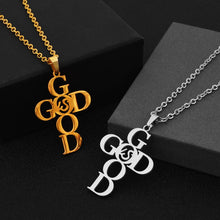 Load image into Gallery viewer, God Is Good Stainless Steel Chain Necklace
