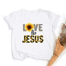 Load image into Gallery viewer, Jesus&#39; Love Sunflower Tshirt
