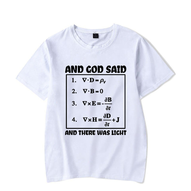 God's Scientific Process Glow-In-The-Dark Tshirt