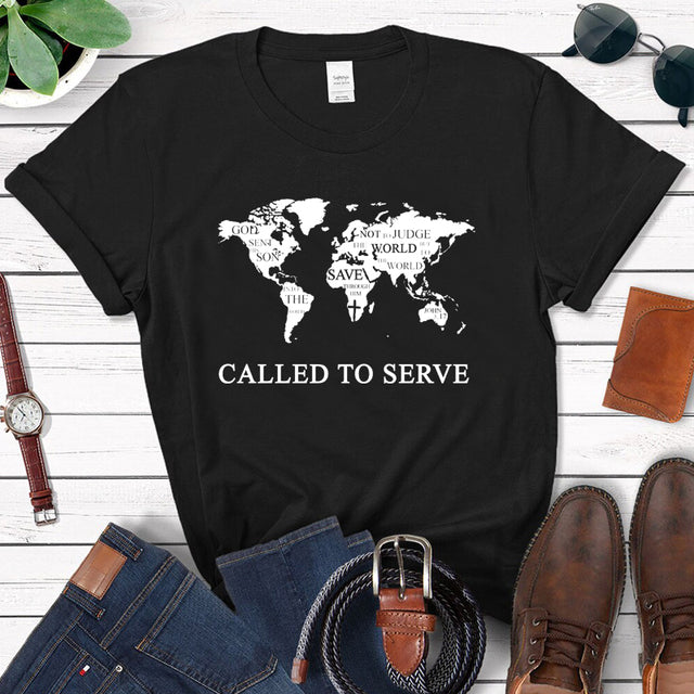 Serve the World, Respect Truth-Worth by Asking Questions from Sources that Don't Resemble the World's Idols Tshirt