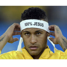 Load image into Gallery viewer, 100% Jesus Athletic Tied Sportsband
