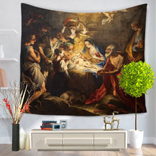 Load image into Gallery viewer, Birth of A King Vivid Wall Tapestry/Sofa Cover
