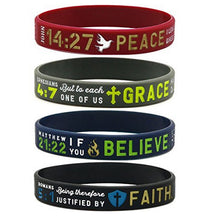 Load image into Gallery viewer, Biblical Concept Awareness Reminder Bracelet Collection
