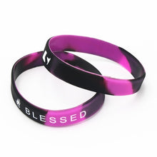 Load image into Gallery viewer, Blessed Silicone Bracelet
